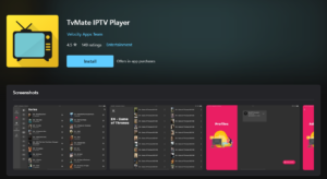 tv mate iptv player